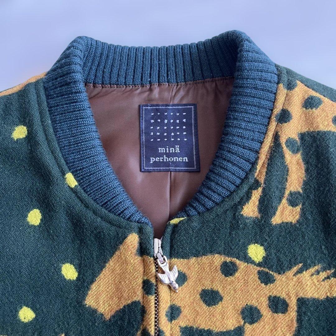 ミナペルホネン caravan ブルゾン 38サイズ