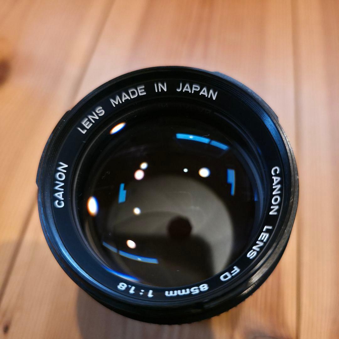CANON LENS New FD 85mm F1.8 キャノン