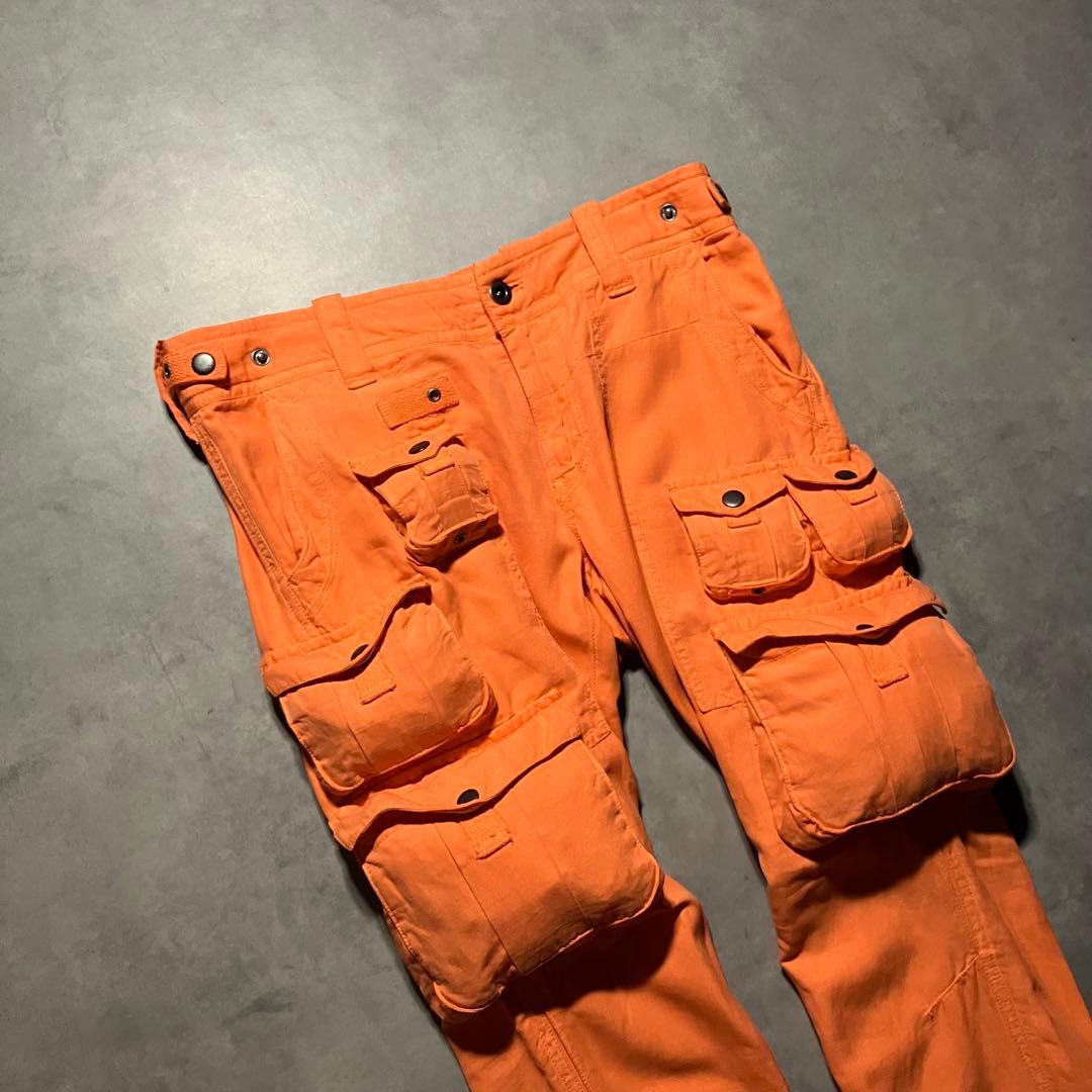 Ralph Lauren サンプル品 マルチポケット パラシュート パンツ 古着
