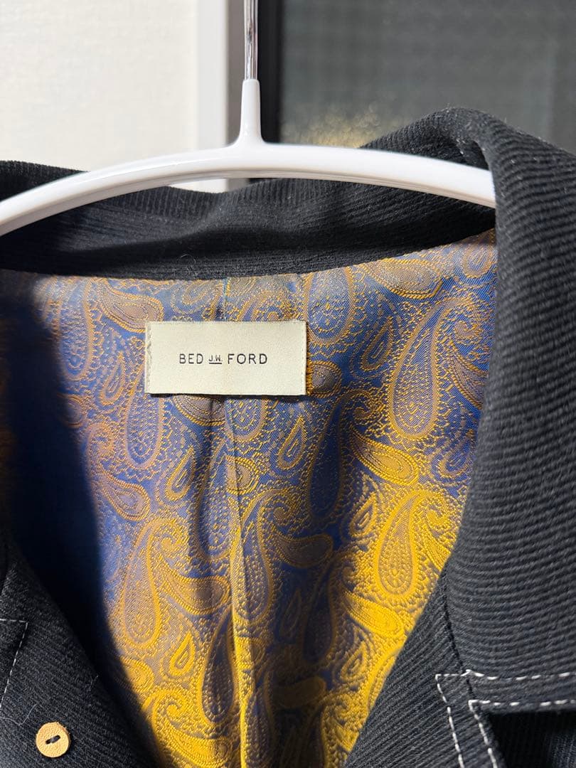 bed.jw.ford テーラードジャゲット　ベロア