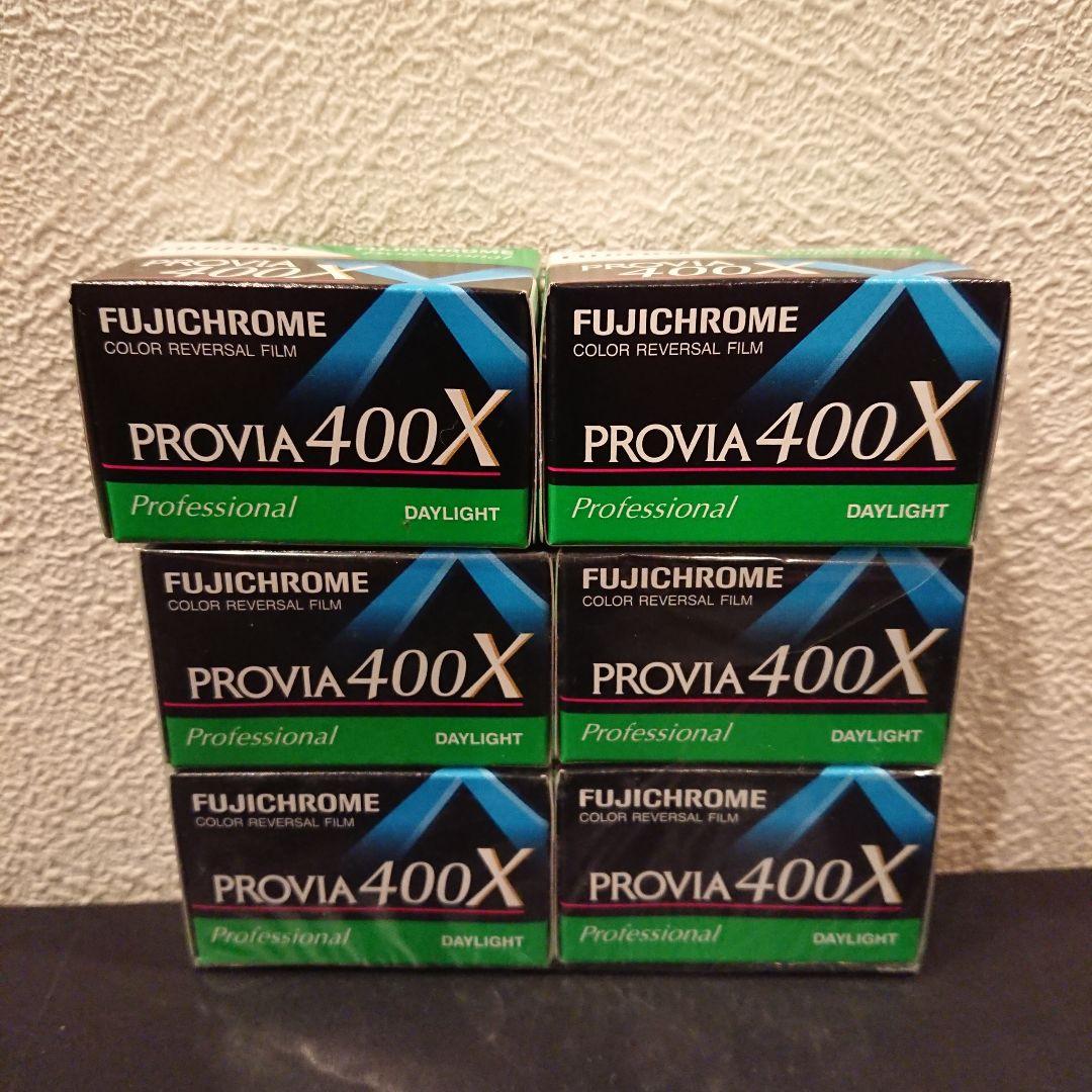 稀少 FUJIFILM PROVIA 400X フィルム 36枚撮 × 6本