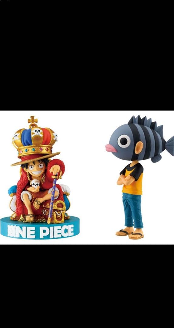 ONE PIECE BASE SHOP 尾田栄一郎　ルフィ　ワーコレ　セット