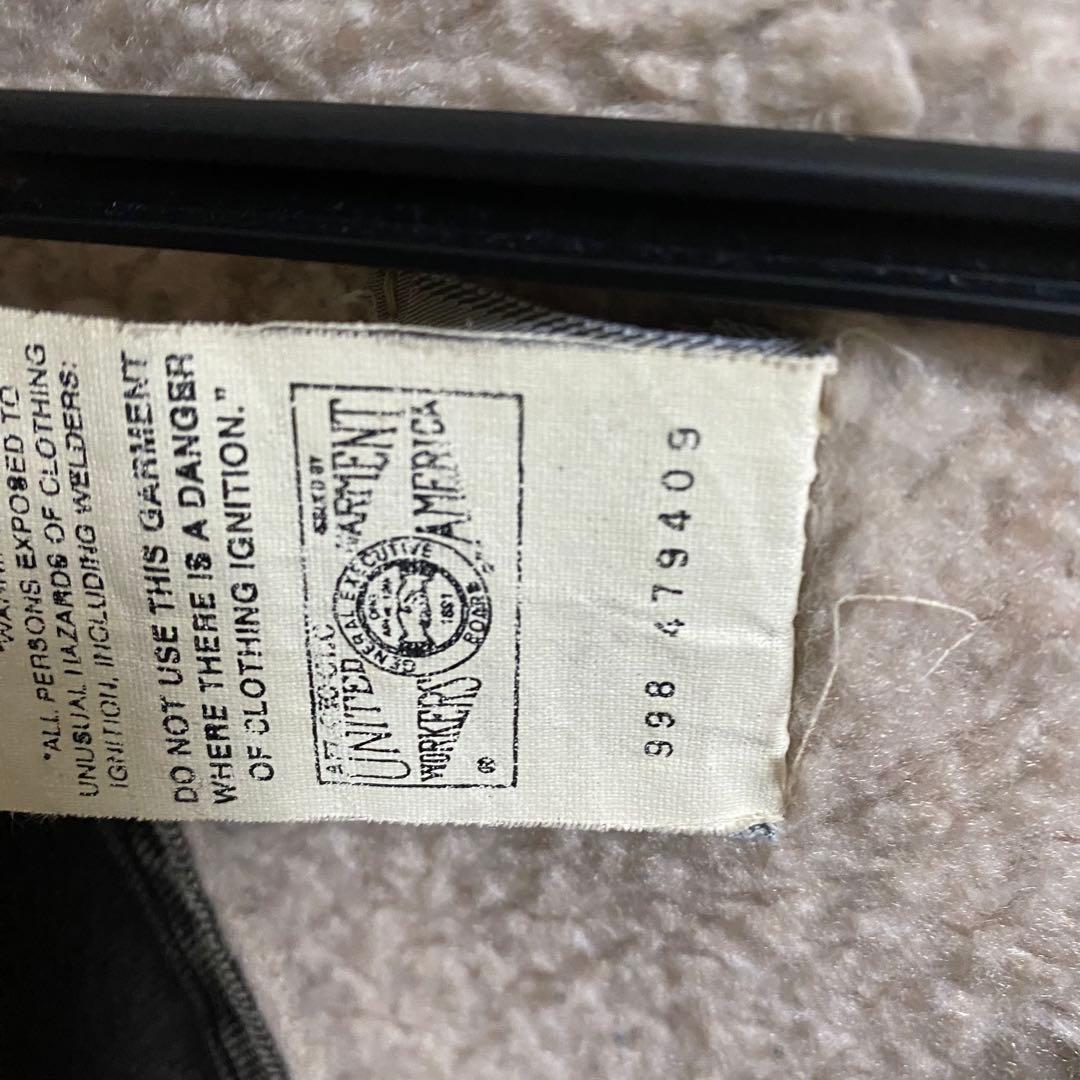 USA製 Ｌサイズ　スミクロ　フェードブラック　ダックベスト　裏ボア　カーハート