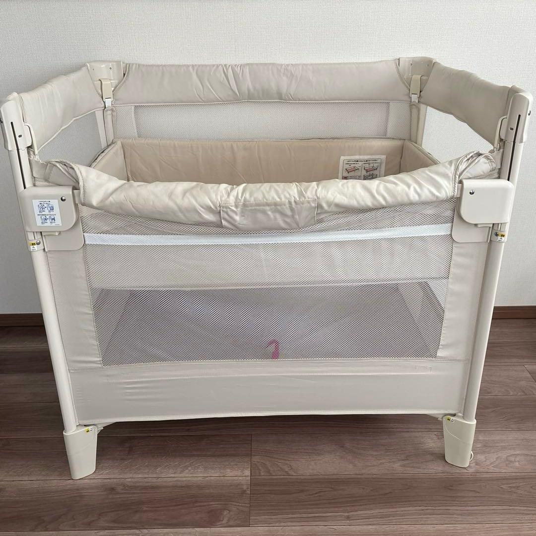 Aprica♡アップリカ♡ココネルエアー♡ミルク♡ホワイト♡ベビーベッド