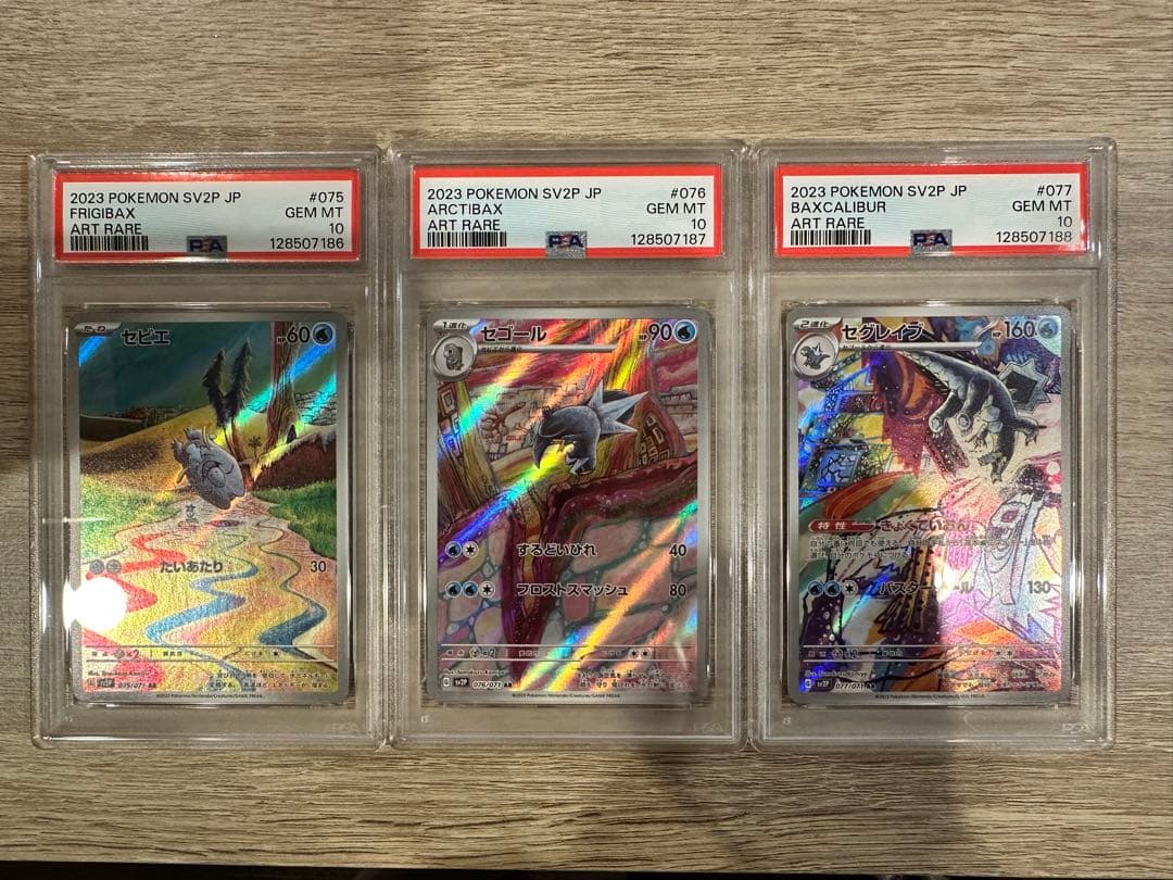 PSA10 連番 セビエ セゴール セグレイブ ar