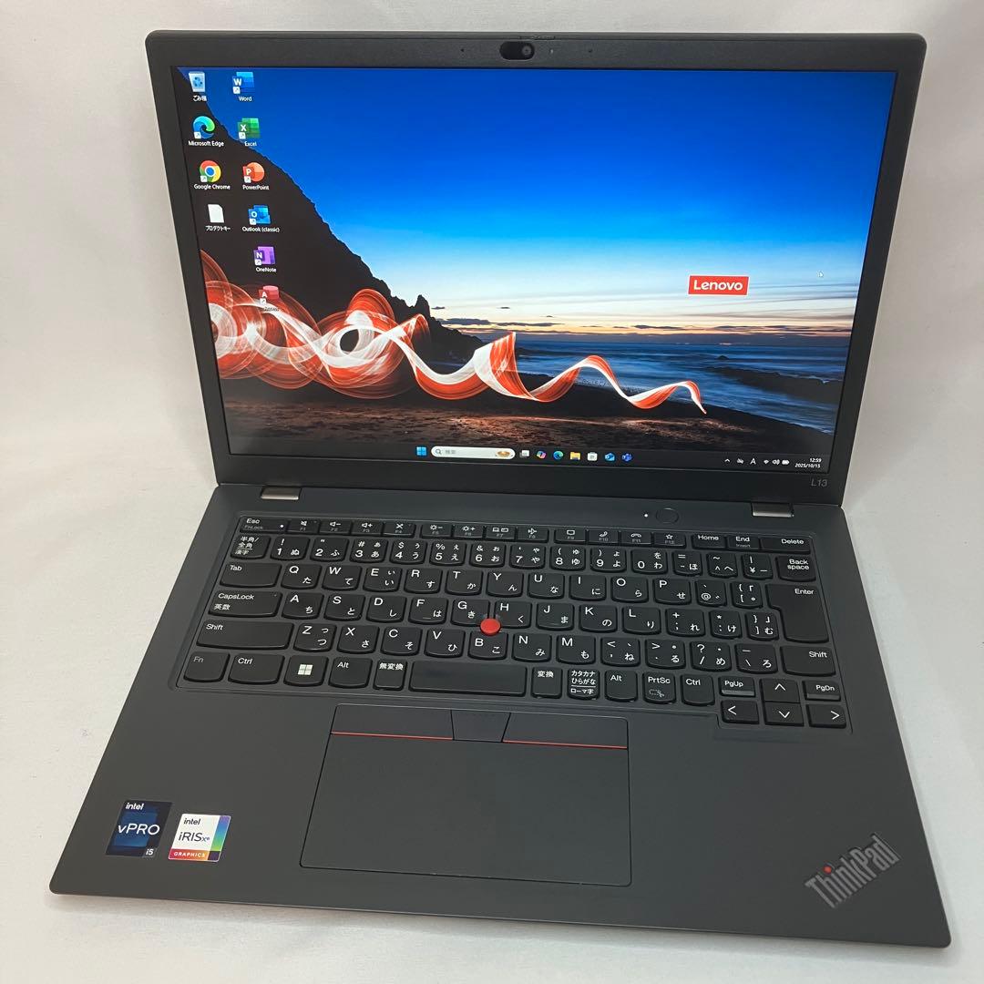 美品 ThinkPad L13 第12世代 i5 16GB WUXGA オフィス