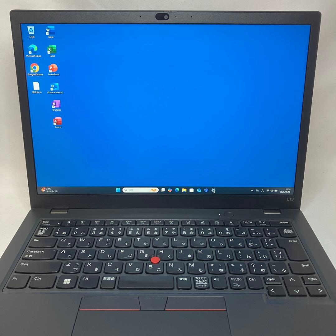 美品 ThinkPad L13 第12世代 i5 16GB WUXGA オフィス