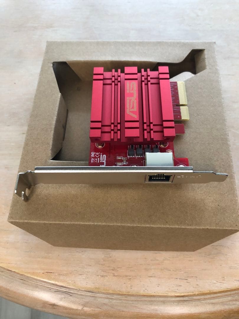 ASUS XG-C100C V3 10Gbos PCI-Eネットワークアダプタ