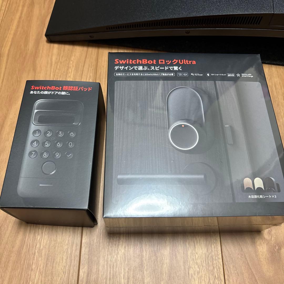 【美品】SwitchBot ロックUltra、顔認証セット