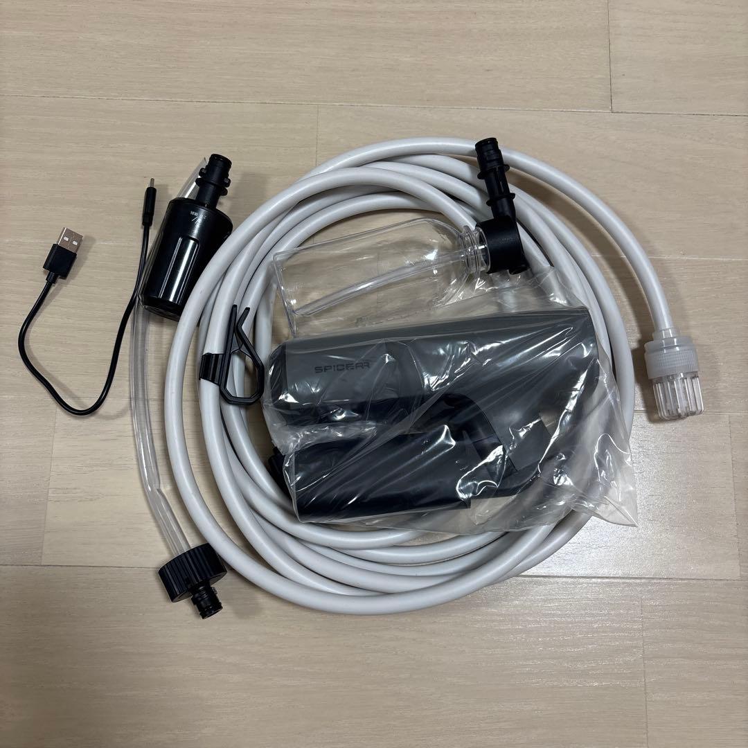 【値下げしました】スパイサー ポケッタブル高圧洗浄機SWU-201