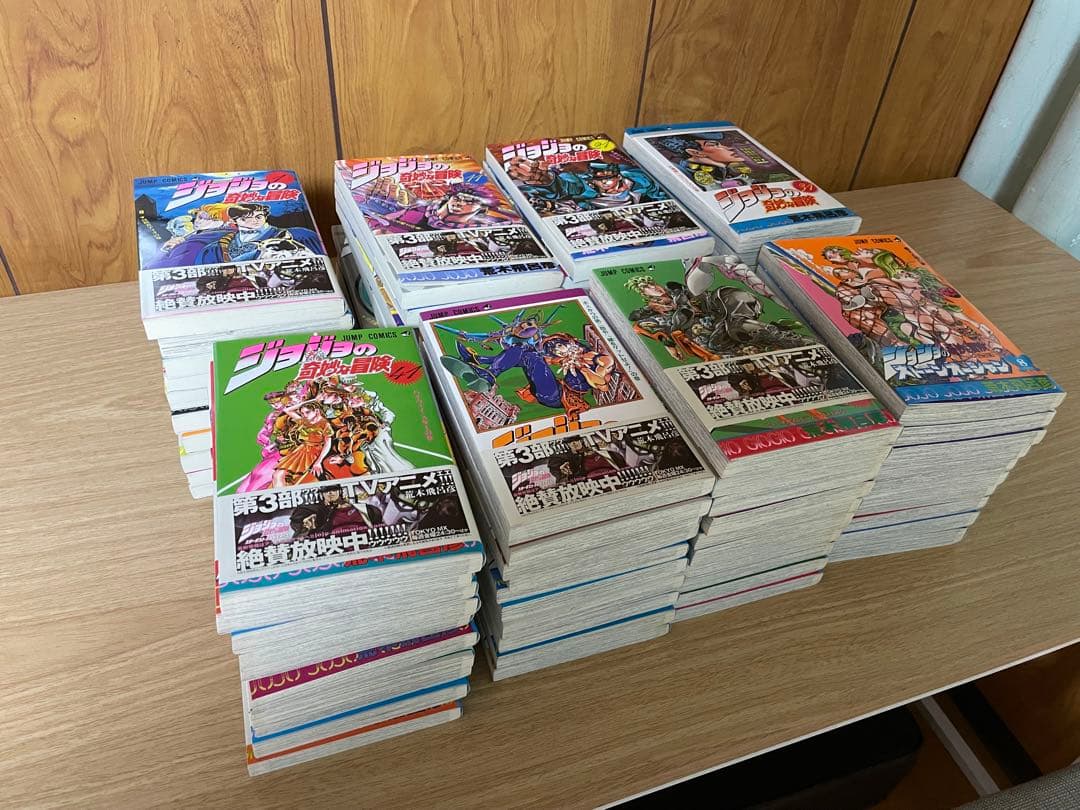 【美品】ジョジョ 80冊セット　1部〜7部完結　+ スティールボールラン全巻