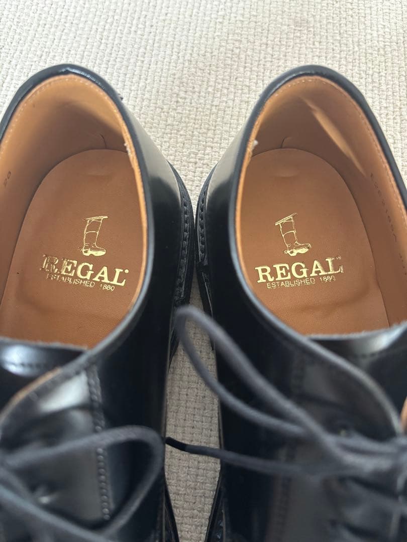 ☆1回使用のみ☆ REGAL Uチップ　ビジネスシューズ
