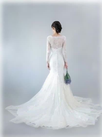 ワタベウェディング　ホワイト マーメイドウェディングドレス