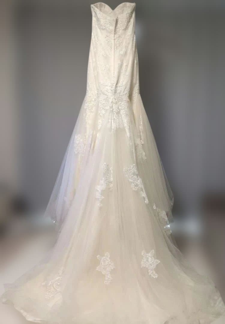 ワタベウェディング　ホワイト マーメイドウェディングドレス