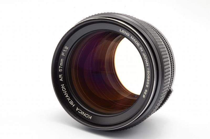 希少 KONICA HEXANON AR 57mm F1.2 単焦点大口径レンズ