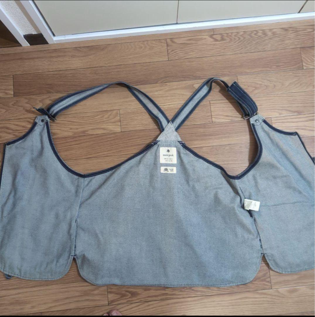  peak TAKIBI Denim Vest 焚き火ベスト