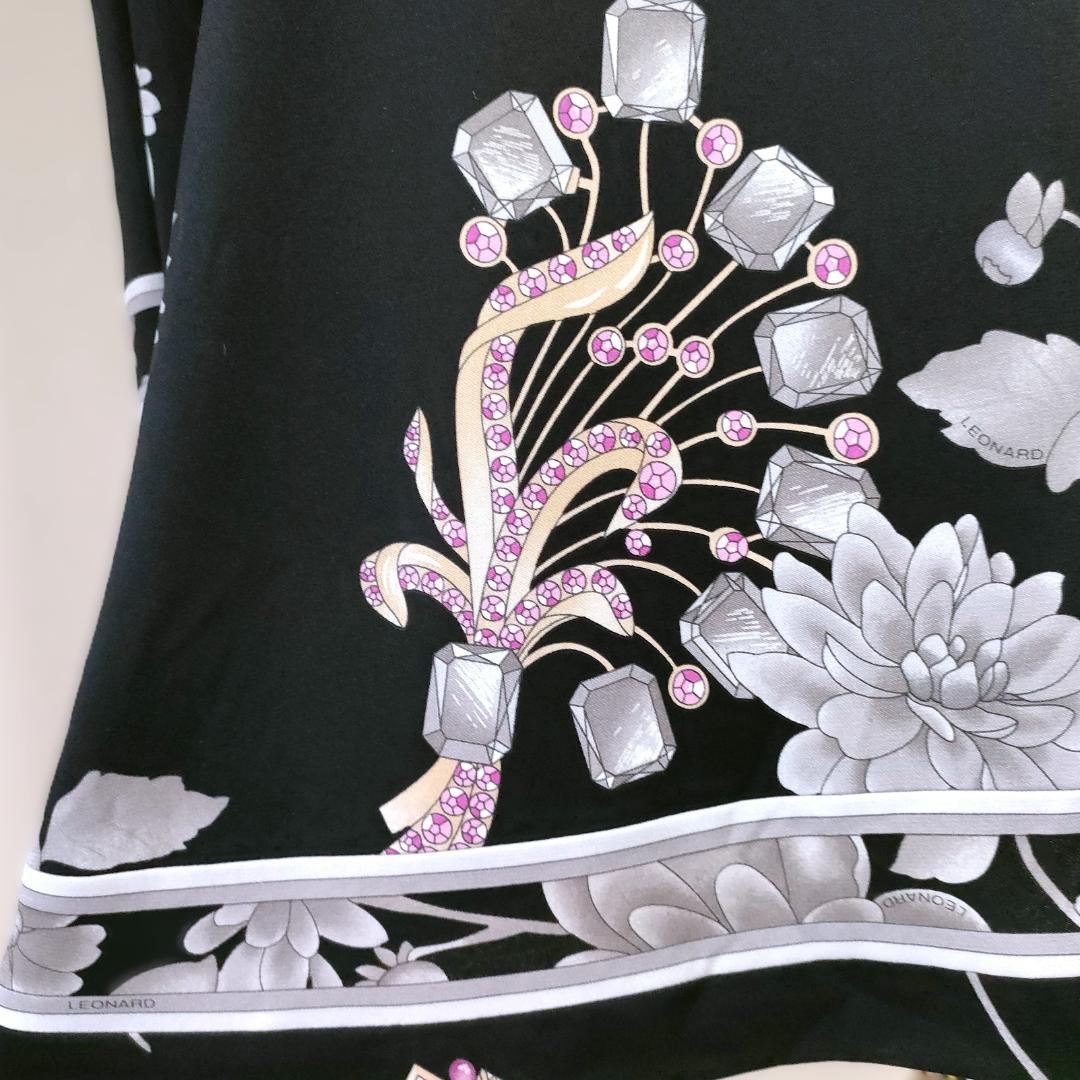 大きいサイズ 42❤️極美品❤️レオナール チュニッック❤️Aライン ワンピース