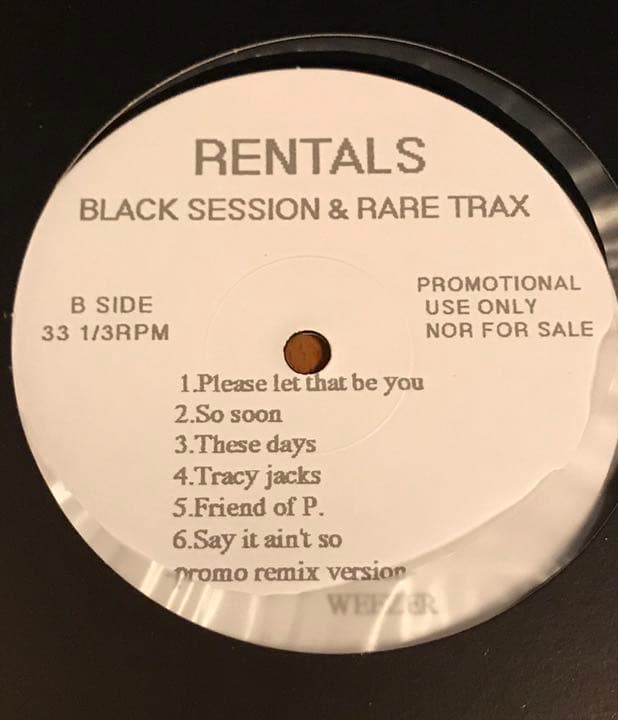 なべち WEEZER、RENTALS【アナログレコード4枚セット】ウィーザ