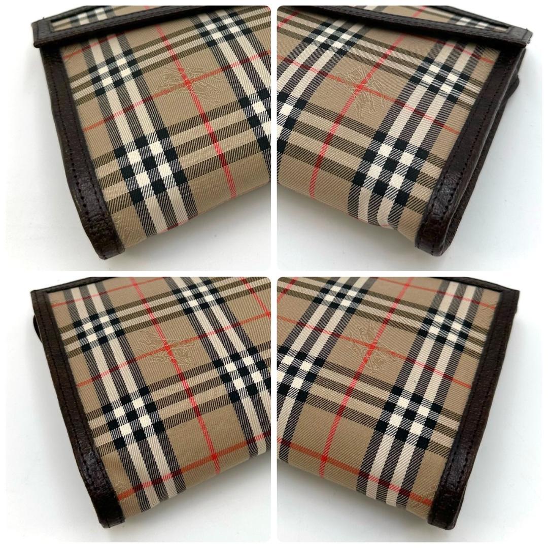 BURBERRY バーバリー ノバチェック クラッチバッグ マルチポーチ