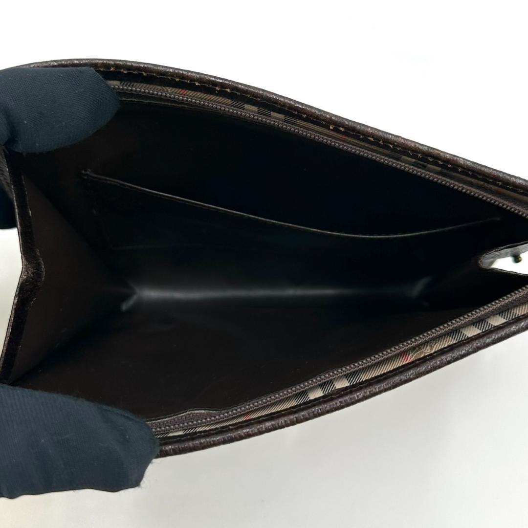 BURBERRY バーバリー ノバチェック クラッチバッグ マルチポーチ