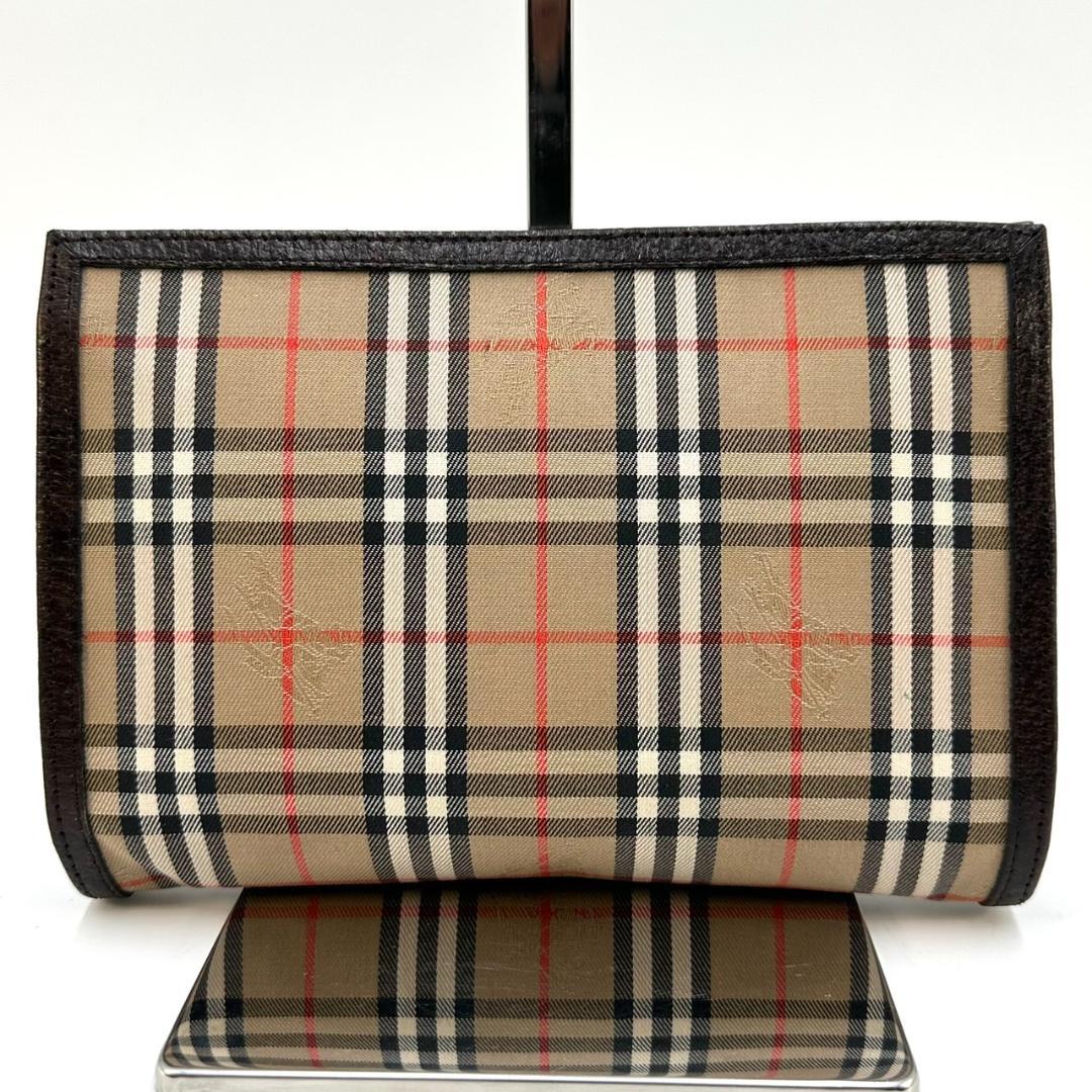 BURBERRY バーバリー ノバチェック クラッチバッグ マルチポーチ