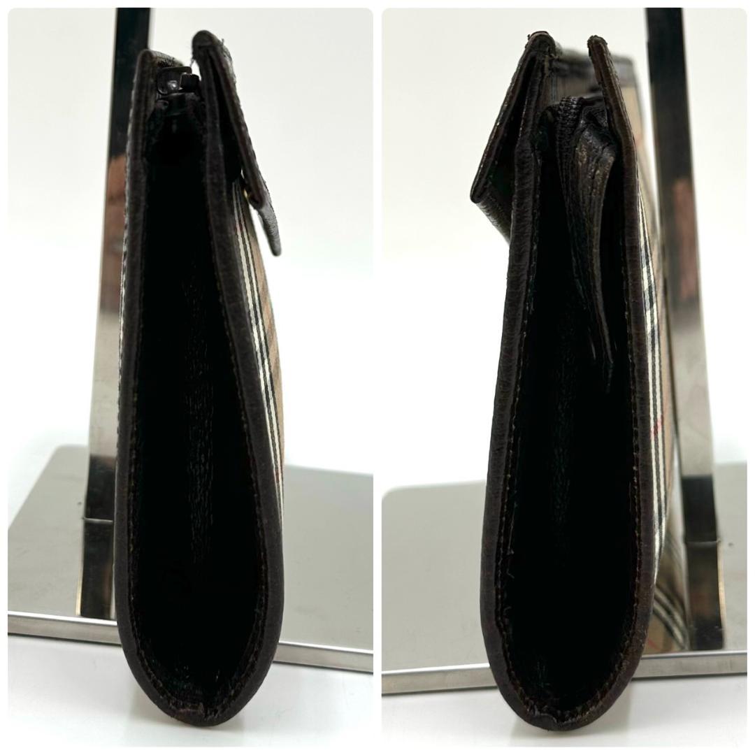 BURBERRY バーバリー ノバチェック クラッチバッグ マルチポーチ