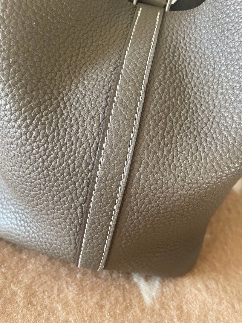 美品HERMESピコタンロックPMエトゥープ