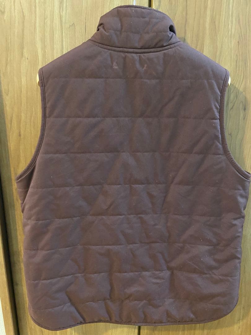 【人気カラー】カーハート リバーシブル ベスト 茶×ボア L相当 実寸あり