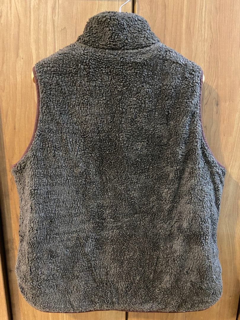 【人気カラー】カーハート リバーシブル ベスト 茶×ボア L相当 実寸あり