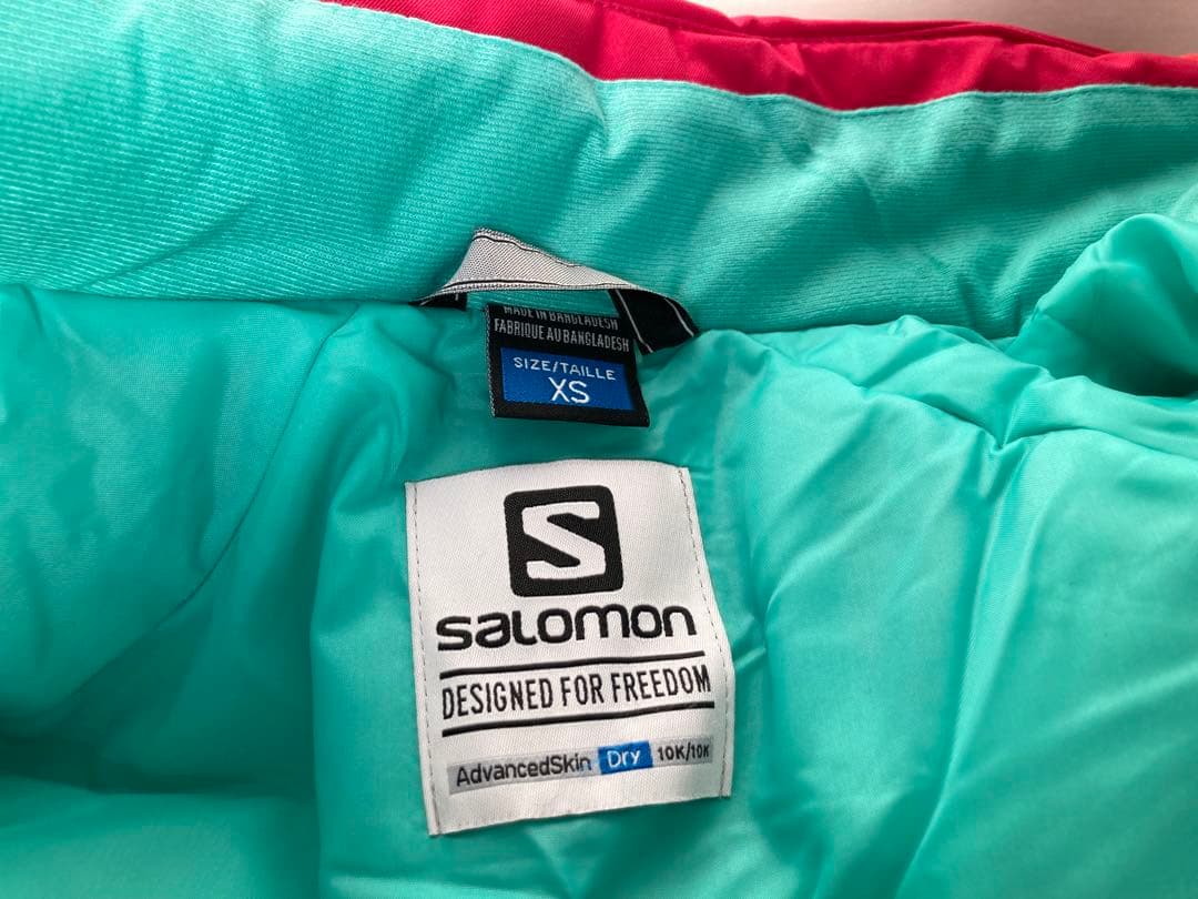 未使用 サロモン スキーウェア ジャケット 女性用 XS Salomon