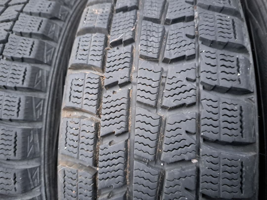 155/55R15バリ山！15×5J+45 4H100安心ダンロップ！中古です