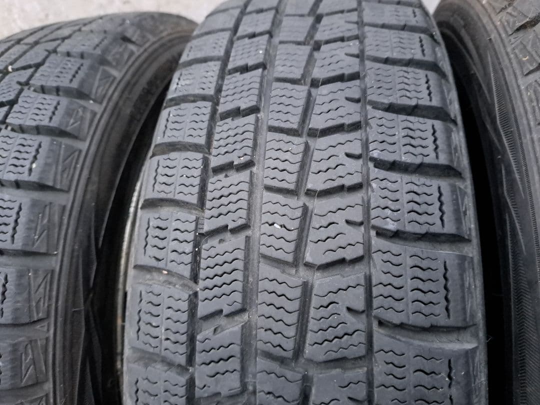 155/55R15バリ山！15×5J+45 4H100安心ダンロップ！中古です