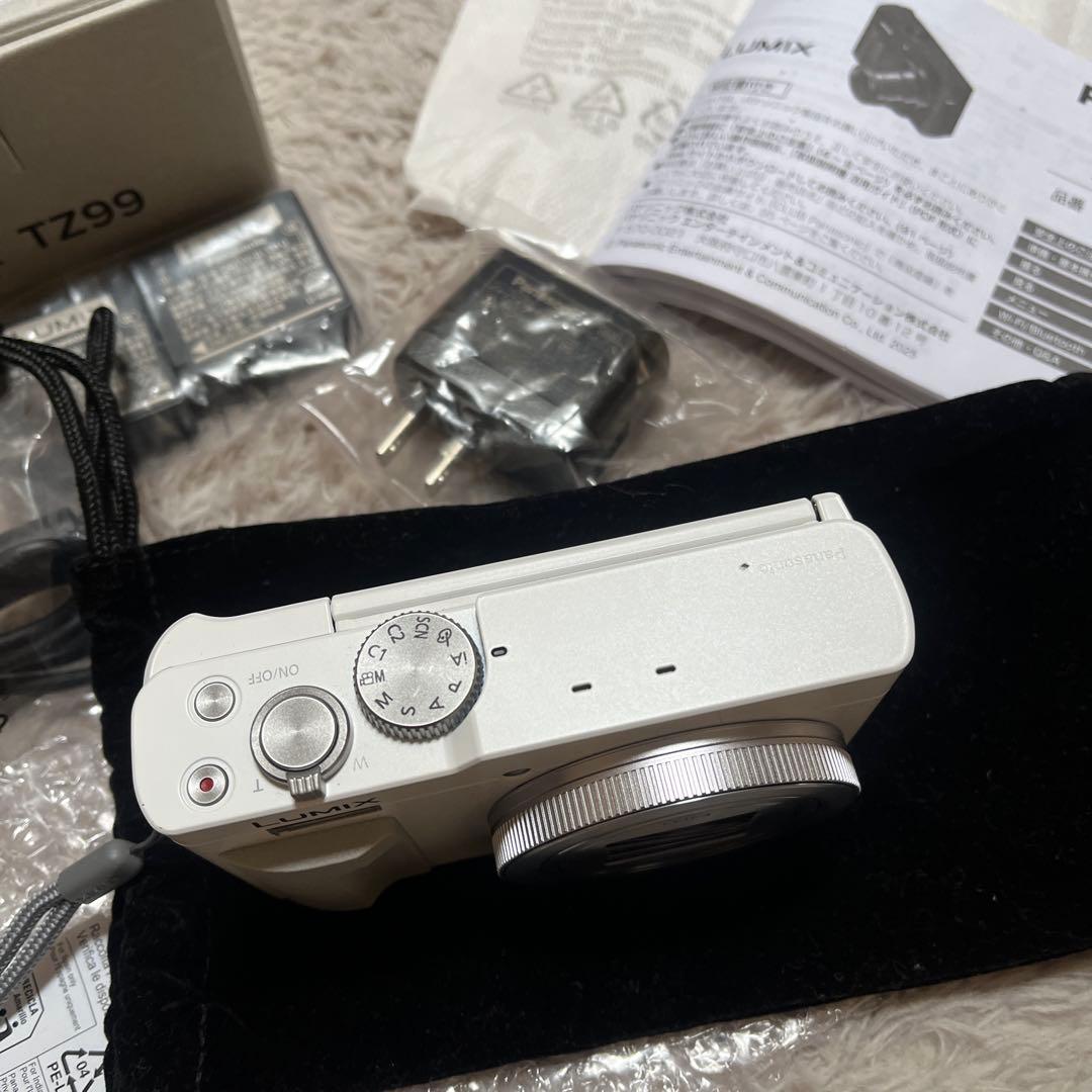 早いもの勝ち！LUMIX TZ99 ホワイト