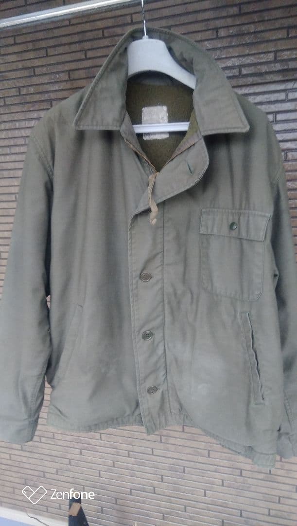 A-2 デッキジャケット 86年 ビンテージ　ステンシル　XL