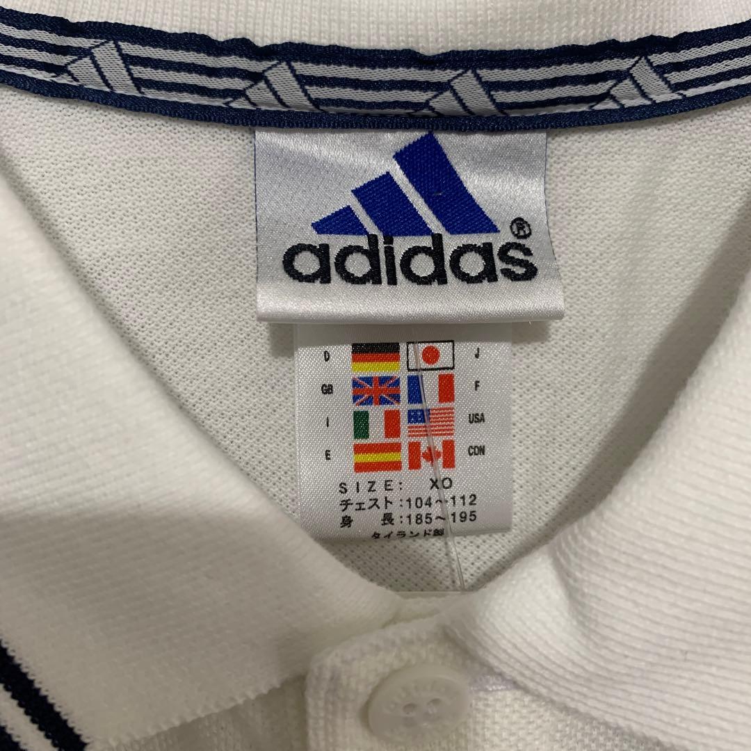 横浜マリノス　 90s adidas ポロシャツ デットストック　XL
