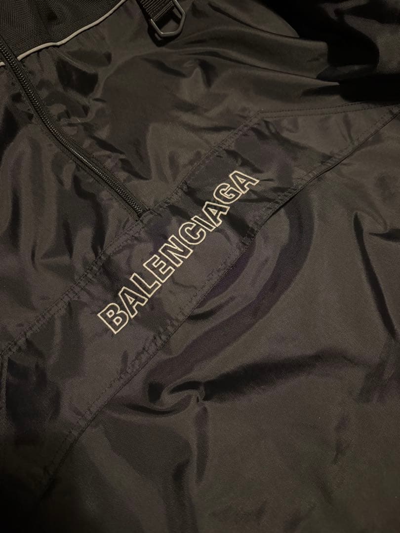 BALENCIAGA バレンシアガ ナイロンジャケット ブラック 44
