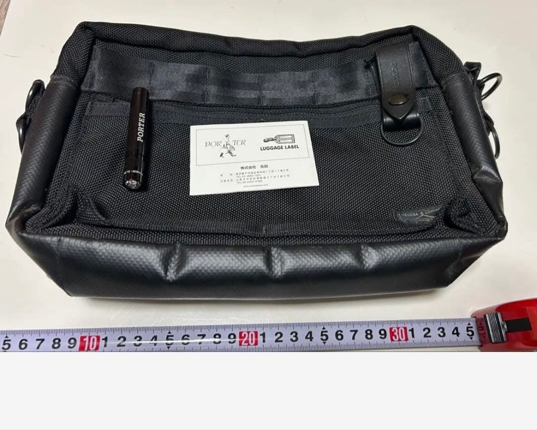 【美品】PORTER / SHOULDER BAG ポーター　セカンドバッグ