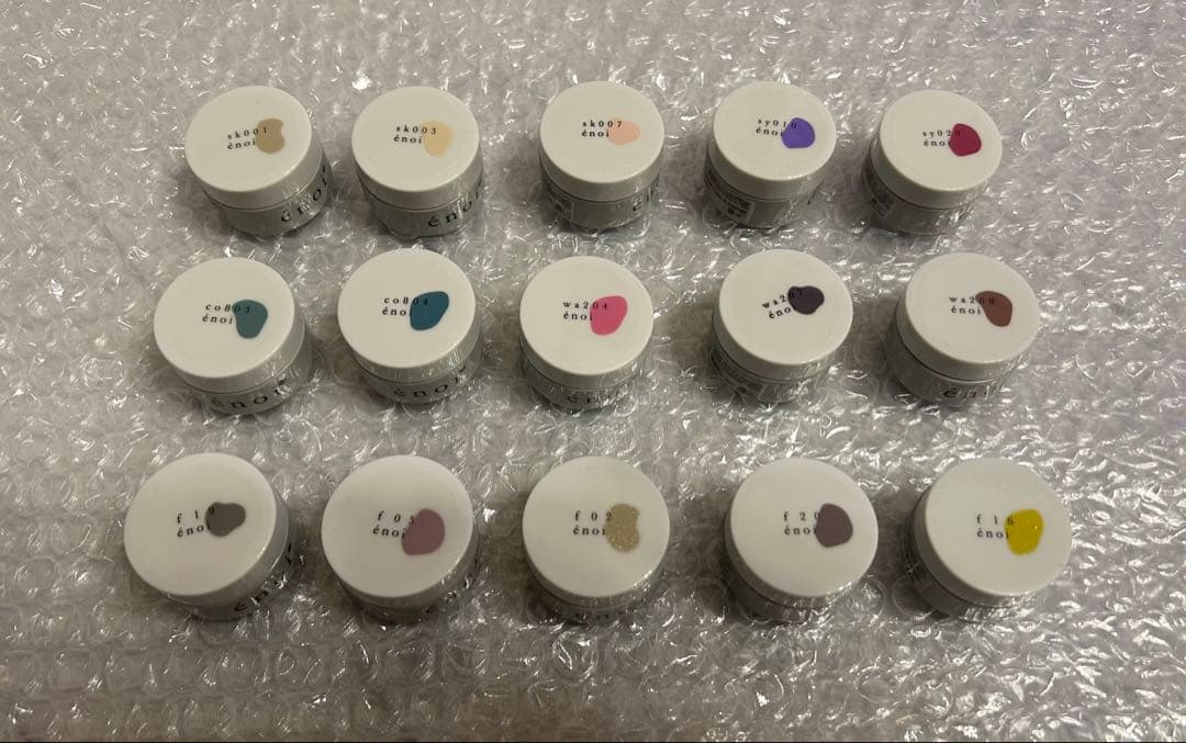 enoi カラージェル　フラッシュジェル 15色セット