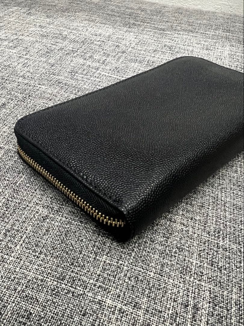 バーバリー BURBERRY エルモア TBロゴ 長財布 ブラック