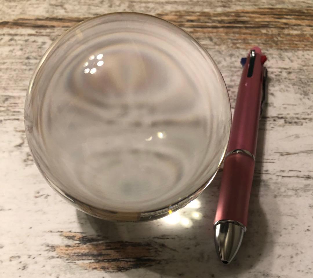 無色透明　天然水晶玉