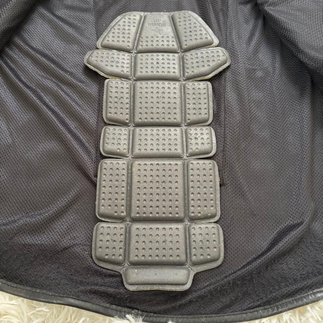 DEGNERデグナー メッシュハーフスリーブ　レザージャケット15SJ半袖　XL