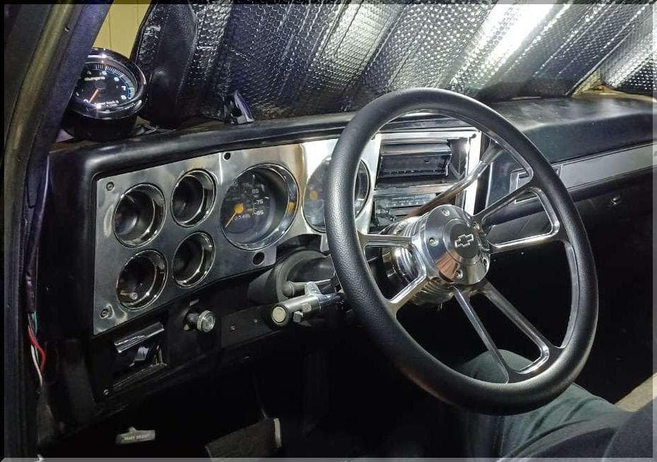 Forever Sharp★14インチ ビレットステアリング★シボレーホーン