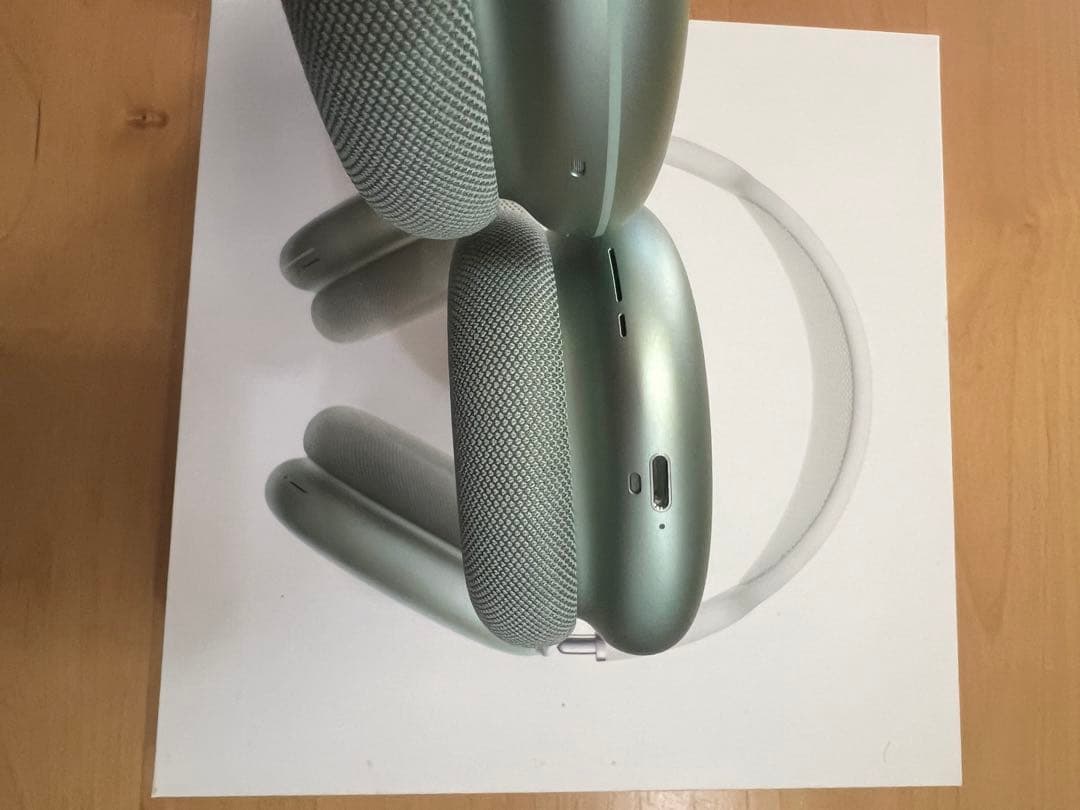 【美品】AirPods Max グリーン 動作確認のみ 使用1回 箱付