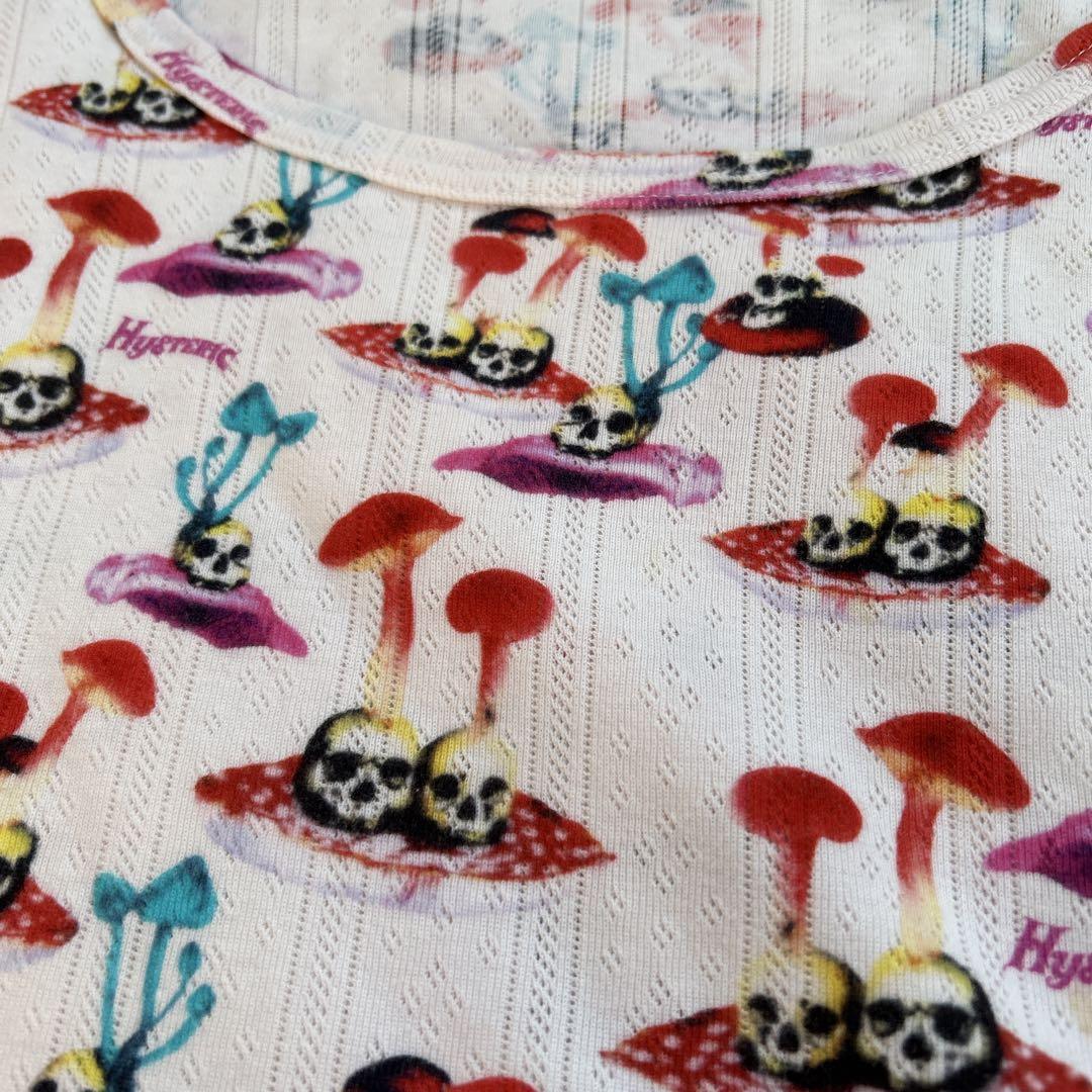 【美品】ヒステリックグラマー hysteric glamour スカルキノコ長袖