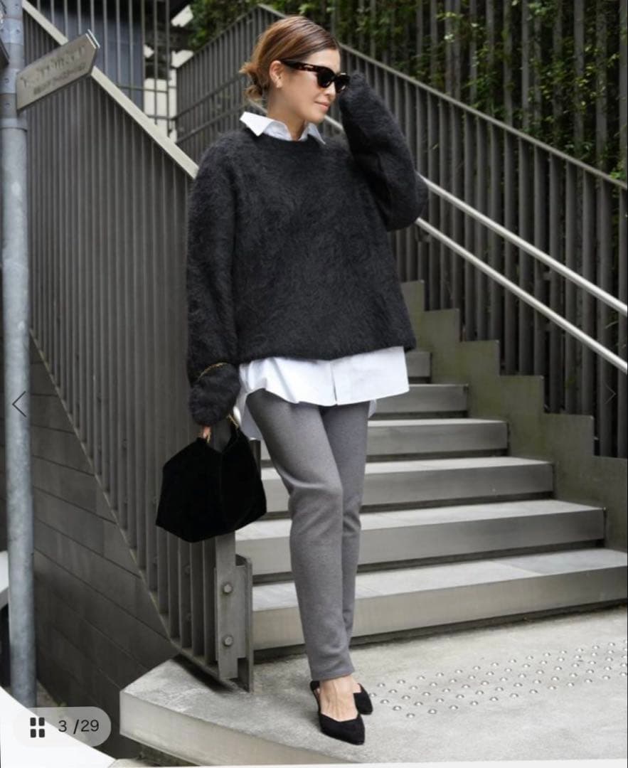 Deuxieme Classe★Warm Zip レギンス パンツ