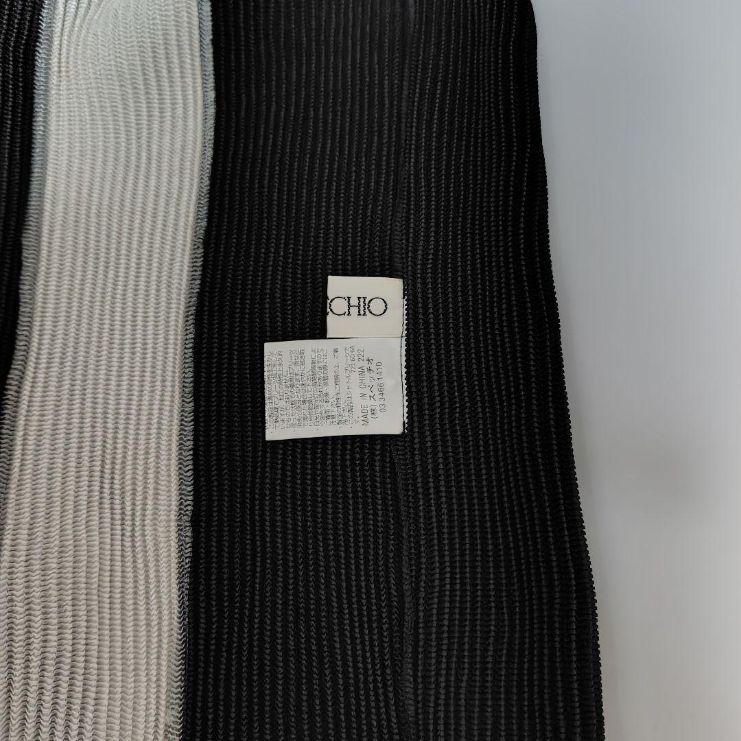 SPECCIOハイネックプルオーバー　長袖シャトルプリーツ切替チュニック