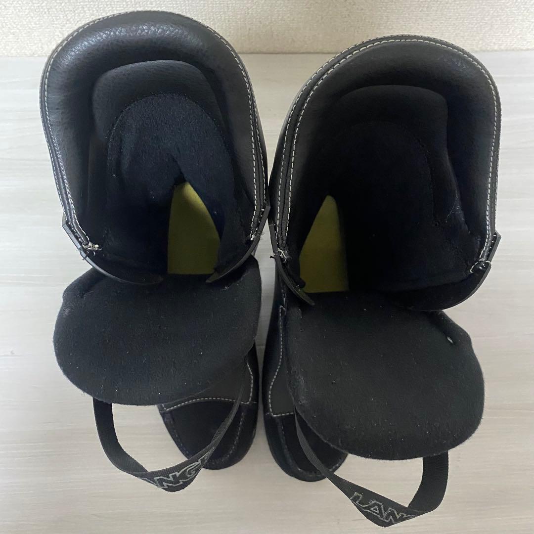 【美品】LANGE RX100 スキーブーツ 296mm 25-25.5 白　緑