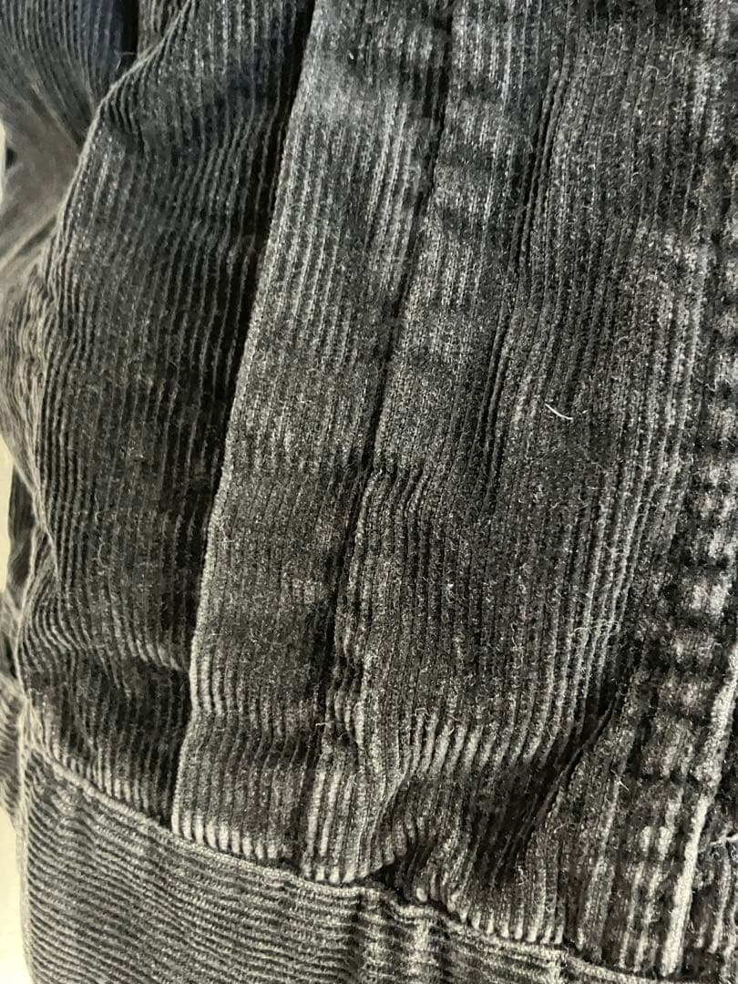 アンダーカバー but beautifulVダブルジップコーデュロイジャケット