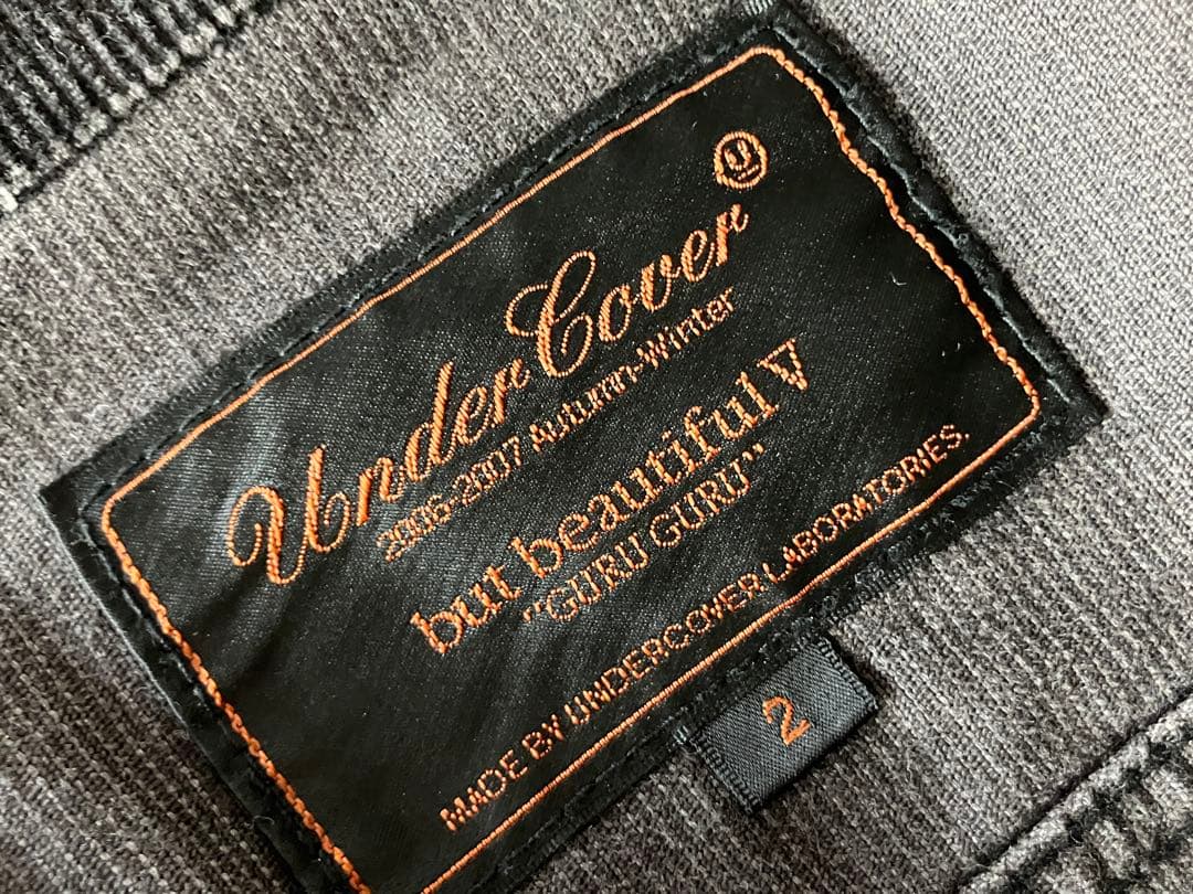 アンダーカバー but beautifulVダブルジップコーデュロイジャケット