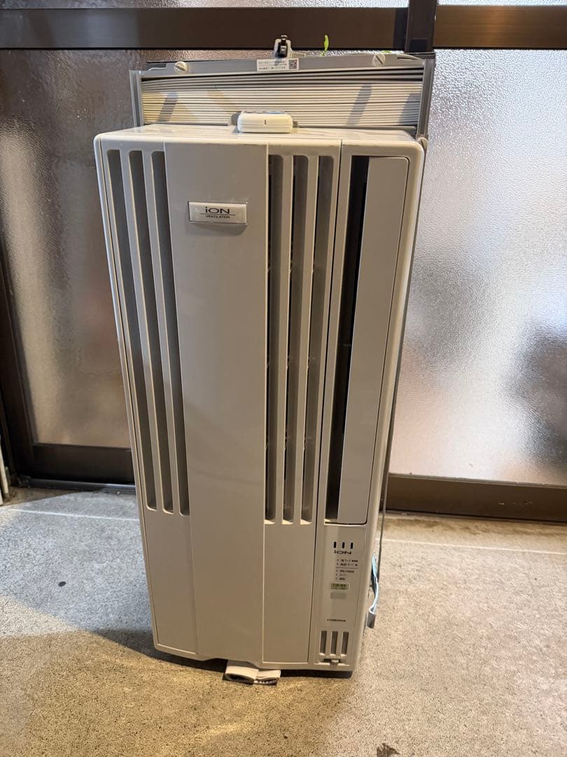 コロナ 窓用エアコン CW-FA1624R 冷房専用　ドレインレス